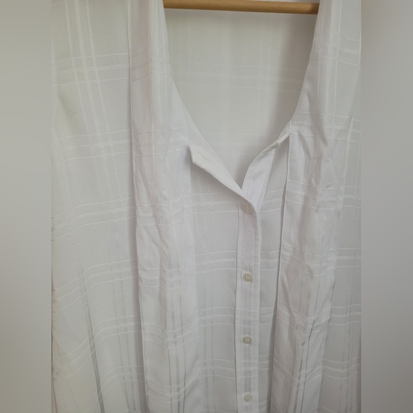 EUC Calvin Klein Tie Blouse L - Picture 6 of 8